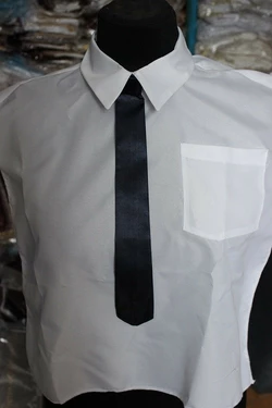 Манишка с галстуком для погребения