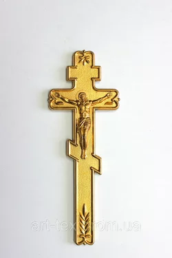 Крест православный малый с рисунком