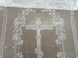 Покрывало тюлевое церковное с крестом